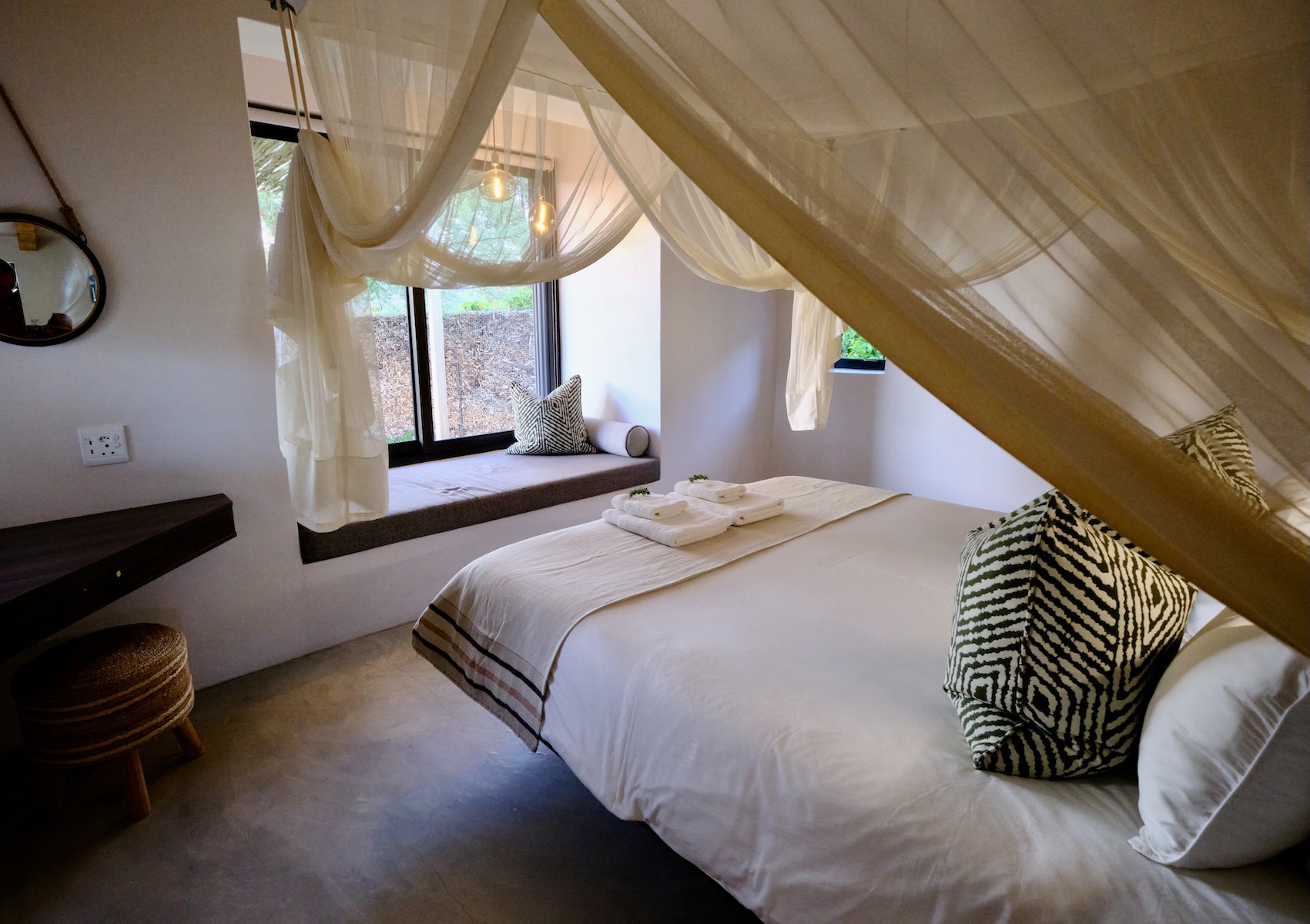 Rock Martin bedroom